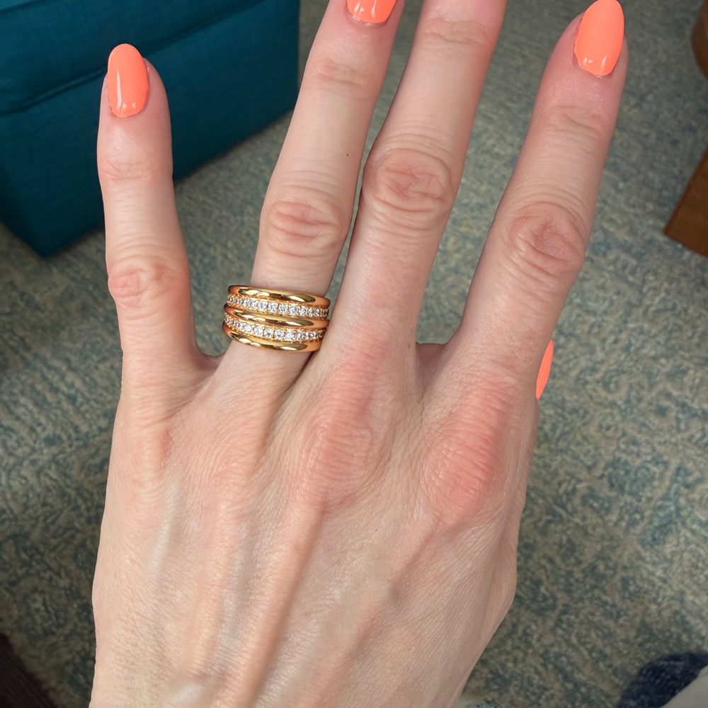 Luv AJ Pavé Ring - Women Jewelry